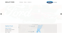 Desktop Screenshot of gehlotford.com