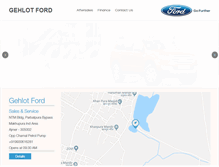 Tablet Screenshot of gehlotford.com